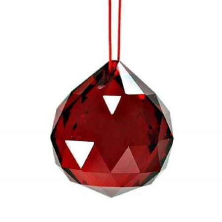 Astrodidi Red Crystal Ball Hanging Feng